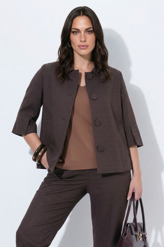 Woven Stretch-Fit Cotton Jacket