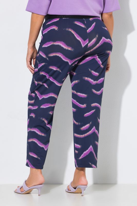 Mountain Majesty Cropped Elastic Waist Pants