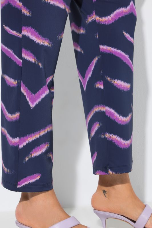 Mountain Majesty Cropped Elastic Waist Pants