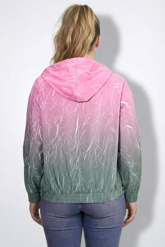 Crackle Gradient Triple-Function Coat