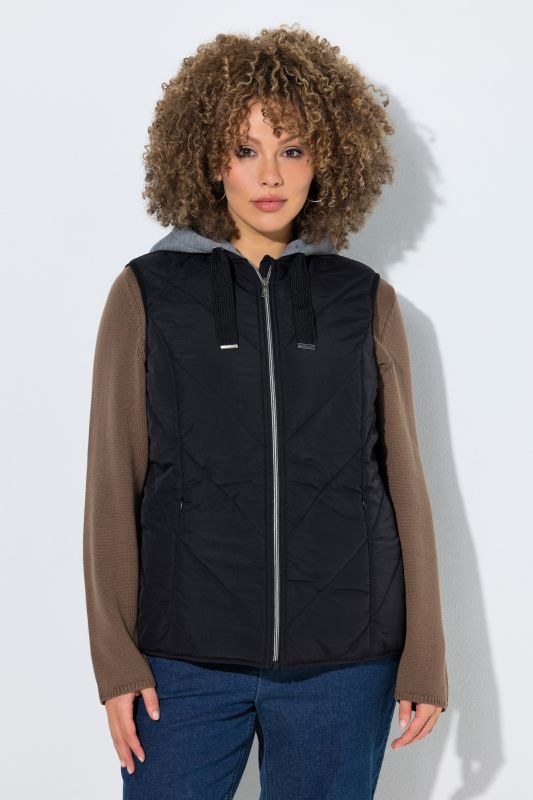 HYPRAR Crinkle Quilted Water-Repellent Vest