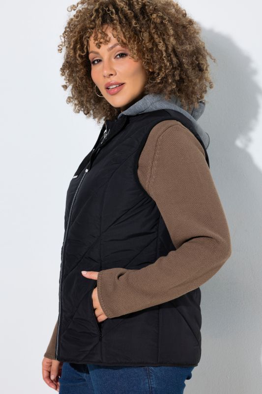 HYPRAR Crinkle Quilted Water-Repellent Vest