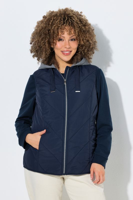 HYPRAR Crinkle Quilted Water-Repellent Vest