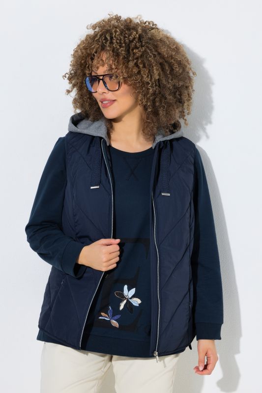 HYPRAR Crinkle Quilted Water-Repellent Vest