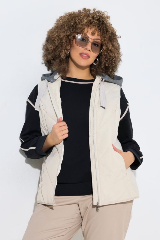 HYPRAR Crinkle Quilted Water-Repellent Vest