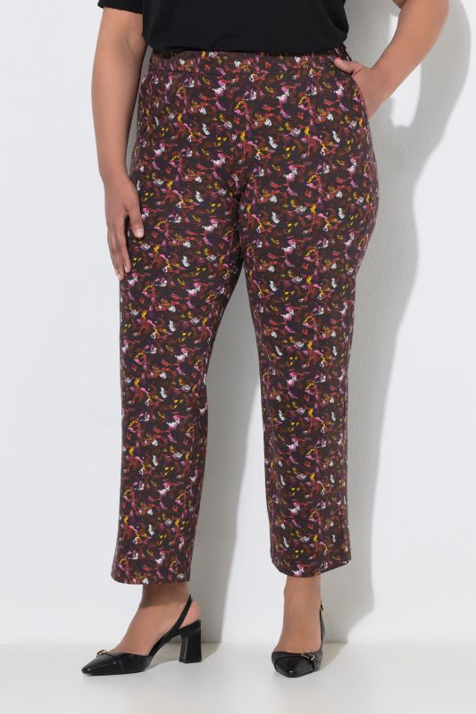 Allover Print Jersey Pants