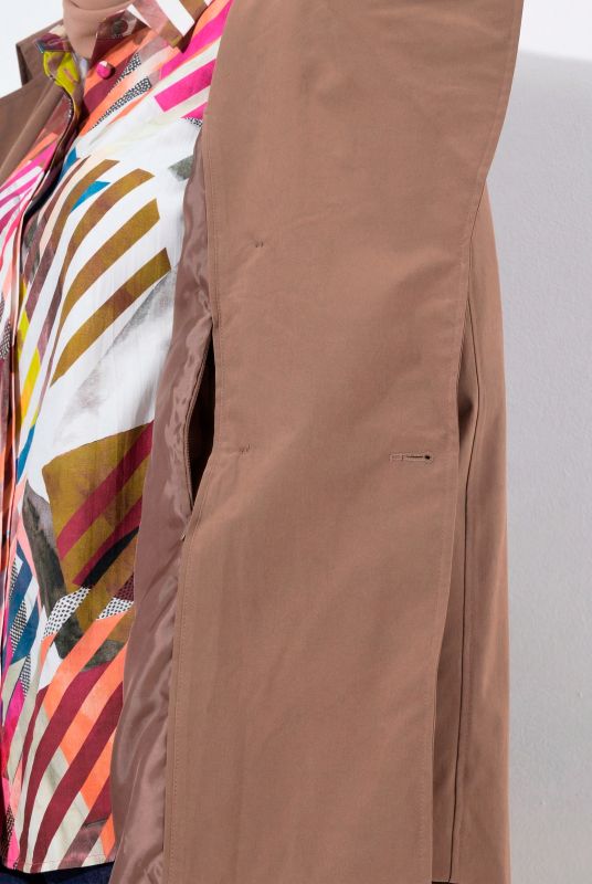 Double-Breasted Fully Lined Trench Coat