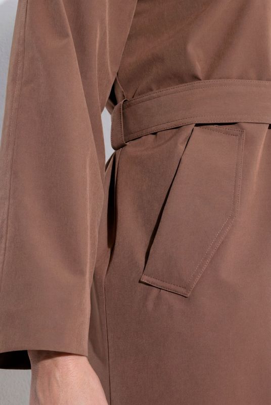 Double-Breasted Fully Lined Trench Coat