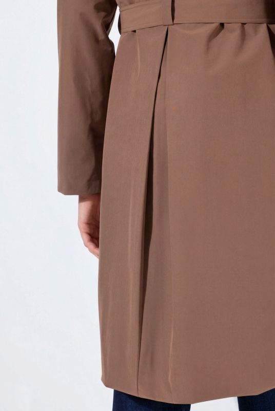 Double-Breasted Fully Lined Trench Coat
