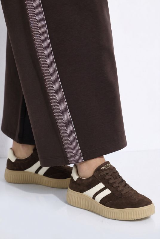 Chevron Side Stripe Drawstring Waist Pants