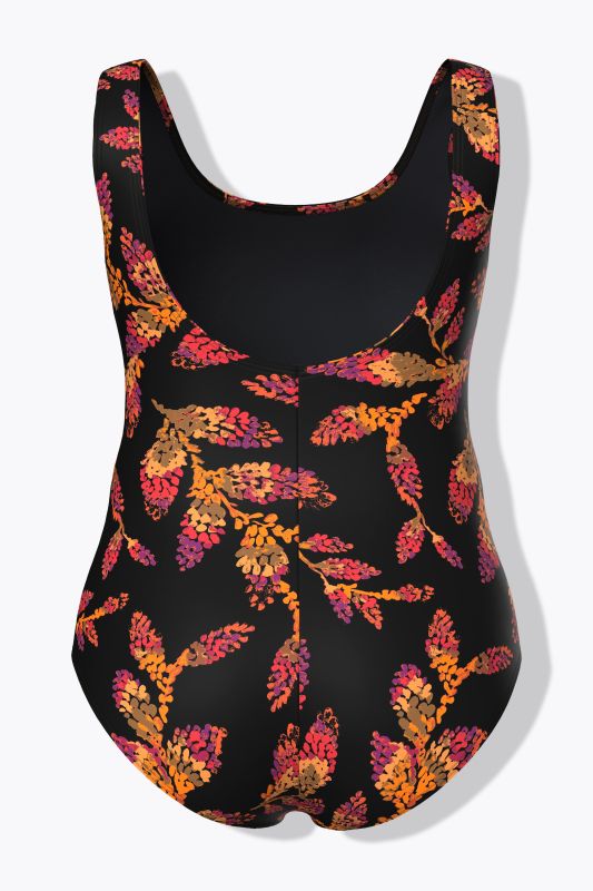 Sunset Leaves One Piece Swimsuit
