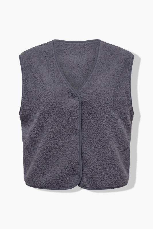 Teddy Plush Vest