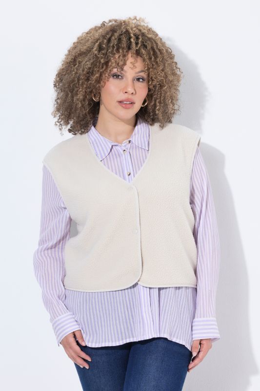 Teddy Plush Vest
