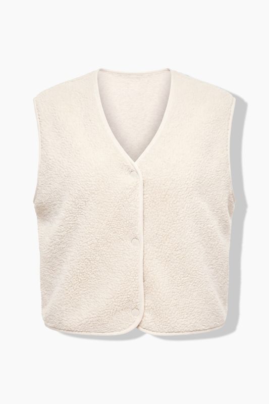 Teddy Plush Vest
