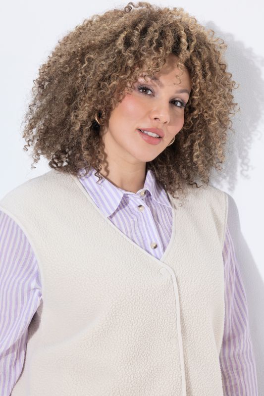 Teddy Plush Vest