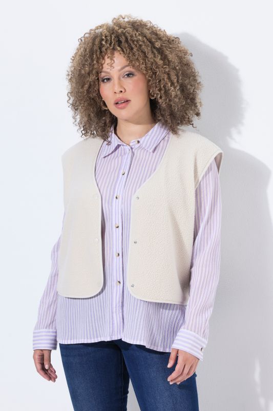 Teddy Plush Vest