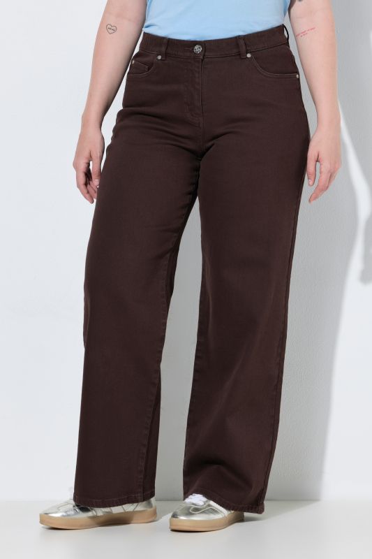 Brown Denim Mary Fit Jeans