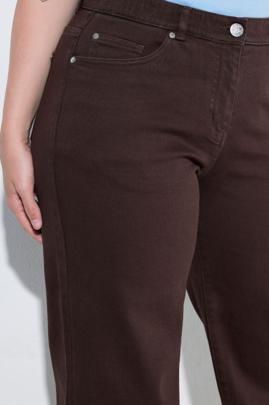 Brown Denim Mary Fit Jeans