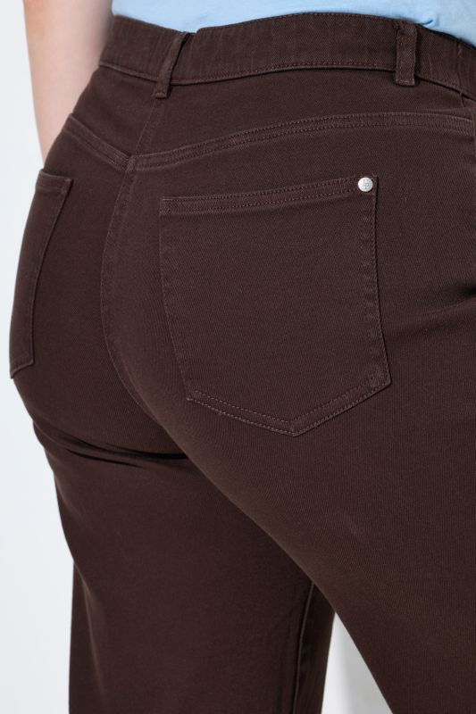Brown Denim Mary Fit Jeans