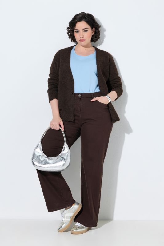 Brown Denim Mary Fit Jeans