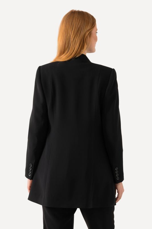 Stand-Up Collar Blazer