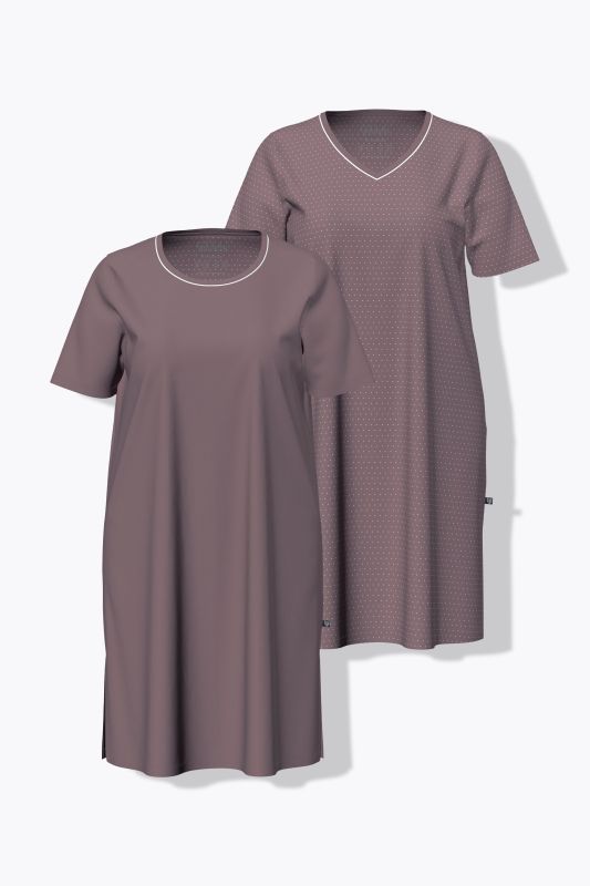 2pcs, Bigshirts, simple and dots