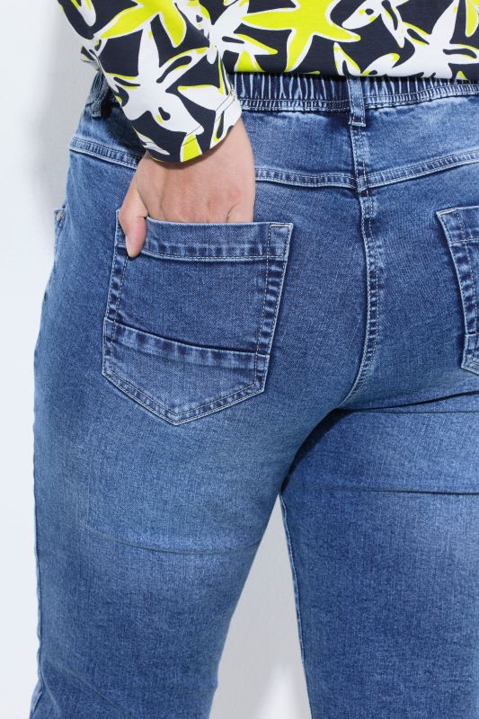 Дънки с износен вид тип slim