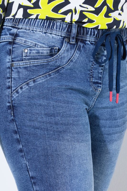 Дънки с износен вид тип slim
