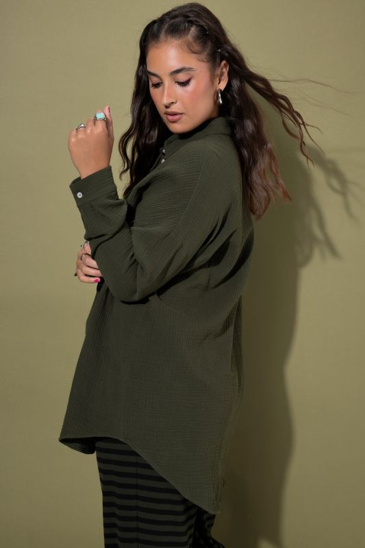 Cotton Muslin Blouse