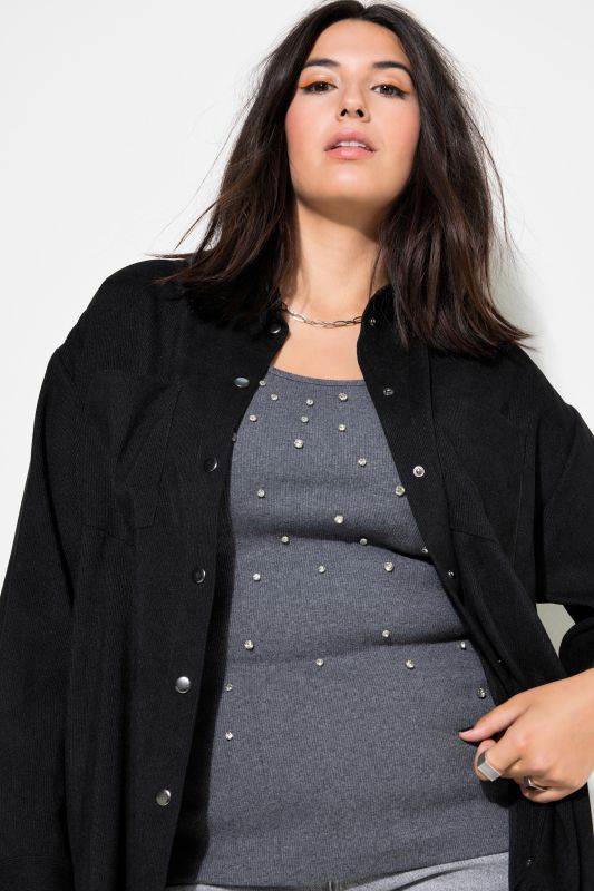 Oversized Fit Corduroy Shirt