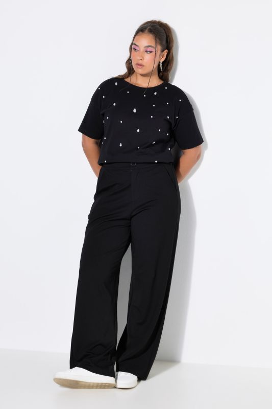 Панталон тип Marlene трикотажен