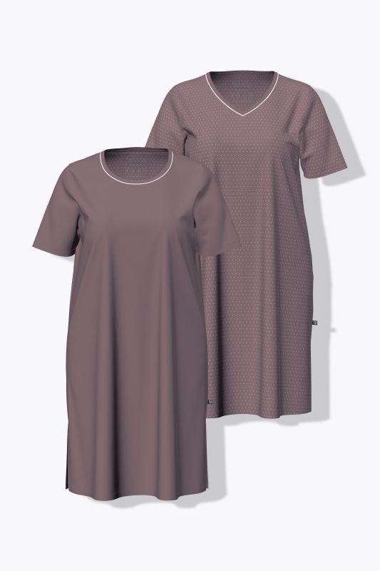 2pcs, Bigshirts, simple and dots