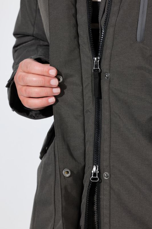 HYPRAR Drawstring Waist Parka