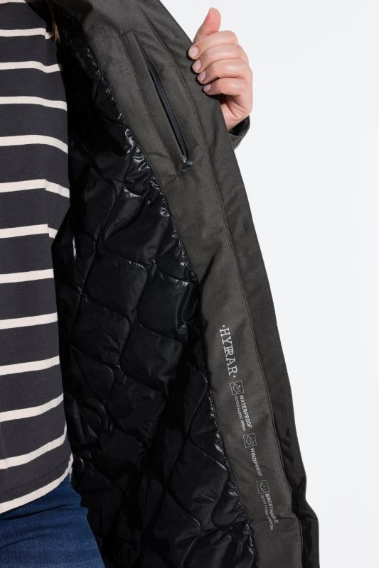 HYPRAR Drawstring Waist Parka