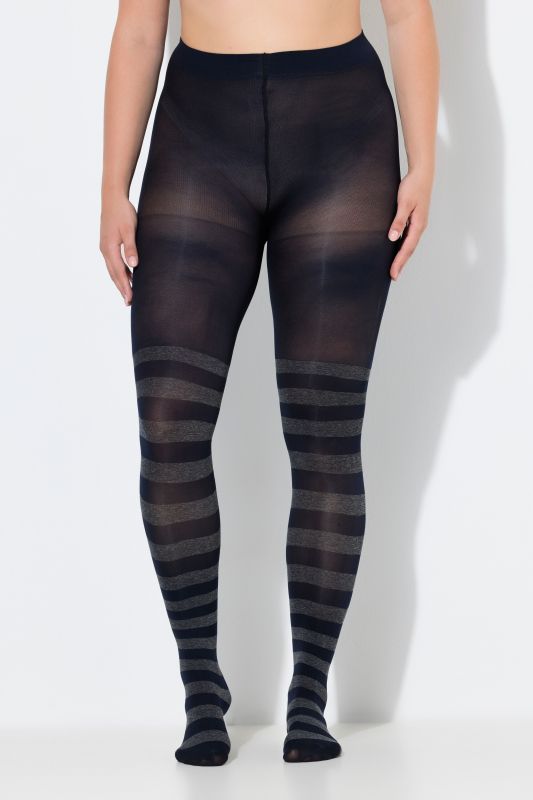 Striped Illusion OTK Stockings