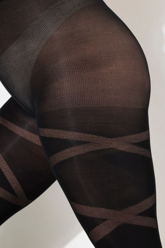 Wrap Pattern Stockings
