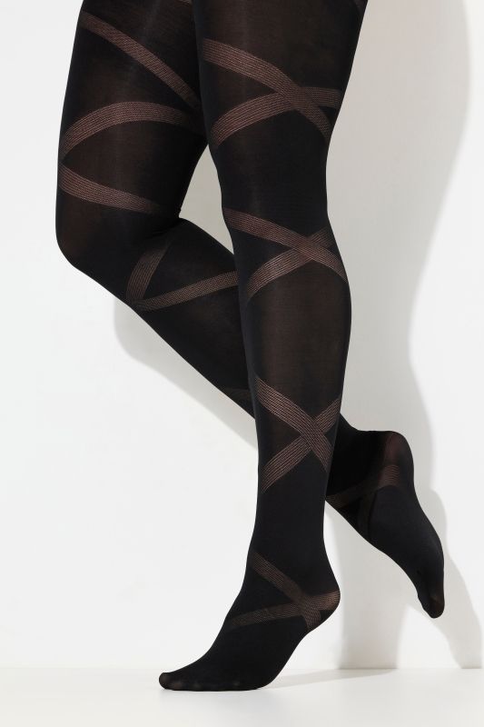 Wrap Pattern Stockings