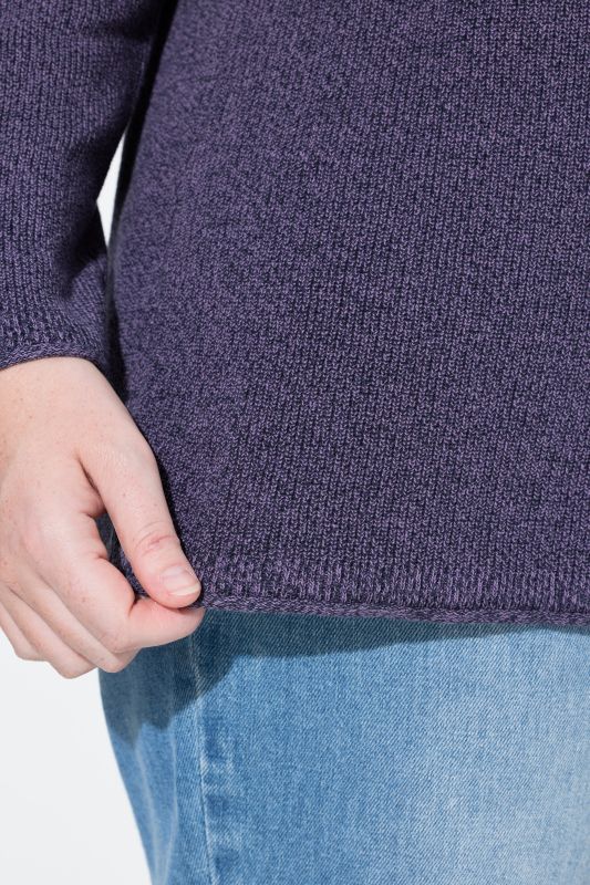 Eco Cotton Ribbed Knit Sweater