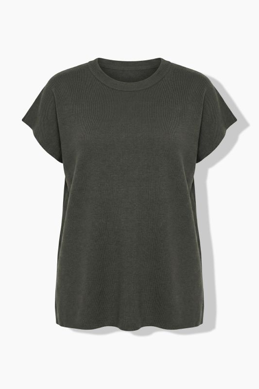 Oversized Short Sleeve Sweater