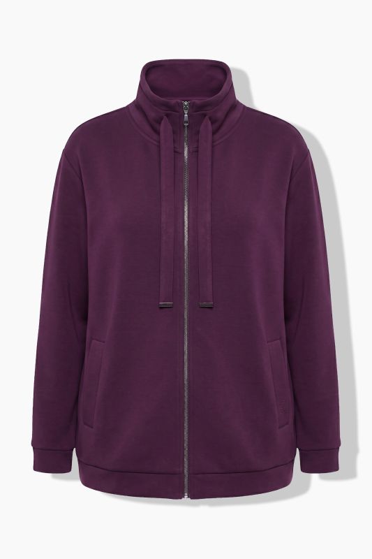 Stand-Up Collar Sweatshirt