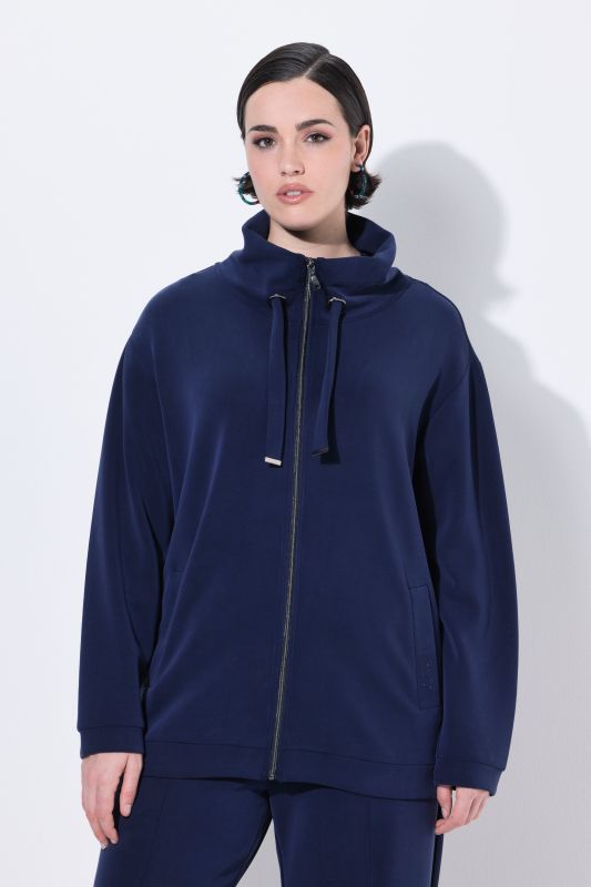 Stand-Up Collar Sweatshirt