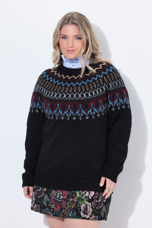 Norwegian Striped Long Sleeve Sweater