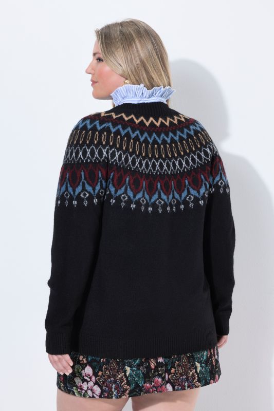 Norwegian Striped Long Sleeve Sweater