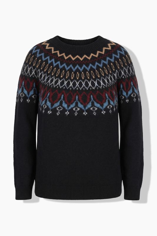 Norwegian Striped Long Sleeve Sweater