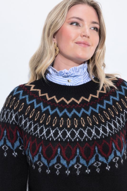 Norwegian Striped Long Sleeve Sweater