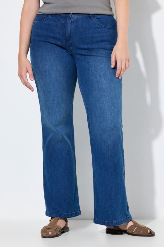 Eco Cotton Wide Leg Stretch Fit Jeans