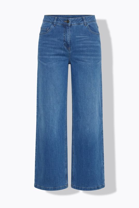 Eco Cotton Wide Leg Stretch Fit Jeans