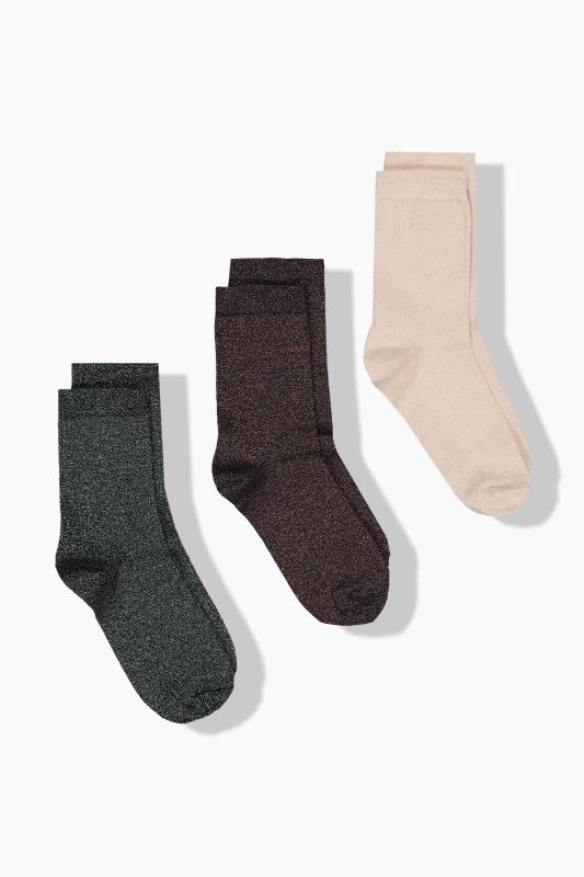 3 Pack Sparkling Socks