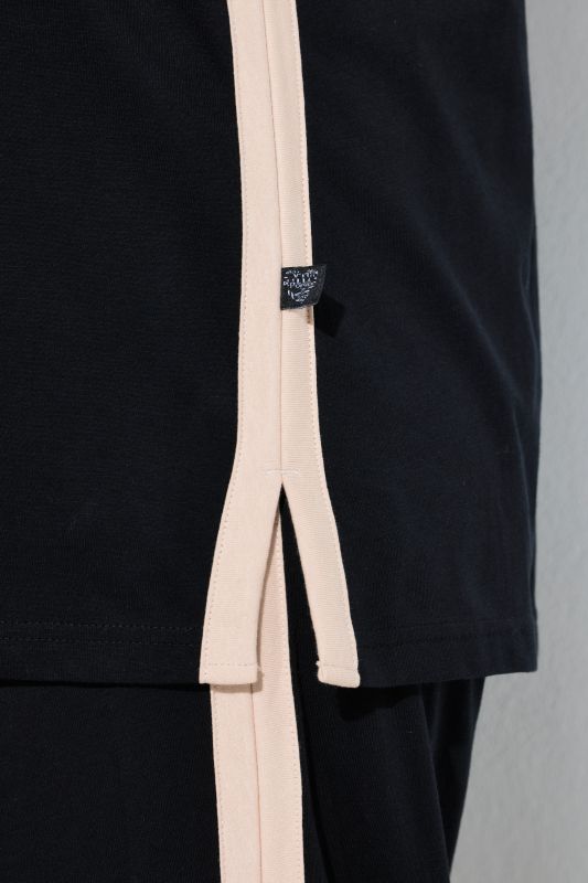 Two-Tone Two Piece Pajama Set
