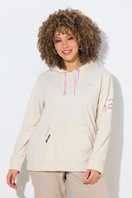 Graphic Print Relaxed Fit Hoodie